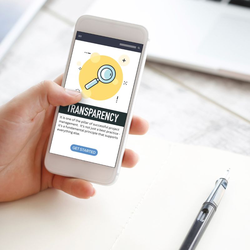 𝗧𝗿𝗮𝗻𝘀𝗽𝗮𝗿𝗲𝗻𝗰𝘆 𝗶𝗻 𝗣𝗿𝗼𝗷𝗲𝗰𝘁𝘀