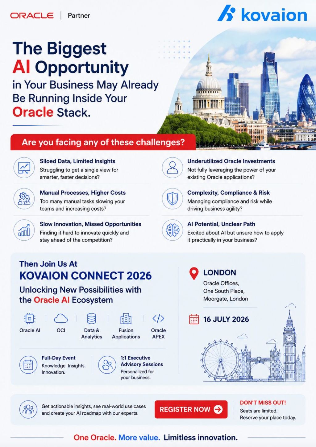 𝗛𝗼𝘄 𝗰𝗮𝗻 𝘆𝗼𝘂 𝘂𝗻𝗹𝗼𝗰𝗸 𝗺𝗼𝗿𝗲 𝘃𝗮𝗹𝘂𝗲 𝗳𝗿𝗼𝗺 𝘁𝗵𝗲 𝗢𝗿𝗮𝗰𝗹𝗲 𝘀𝗼𝗹𝘂𝘁𝗶𝗼𝗻𝘀 𝘆𝗼𝘂 𝗮𝗹𝗿𝗲𝗮𝗱𝘆 𝗵𝗮𝘃𝗲?
