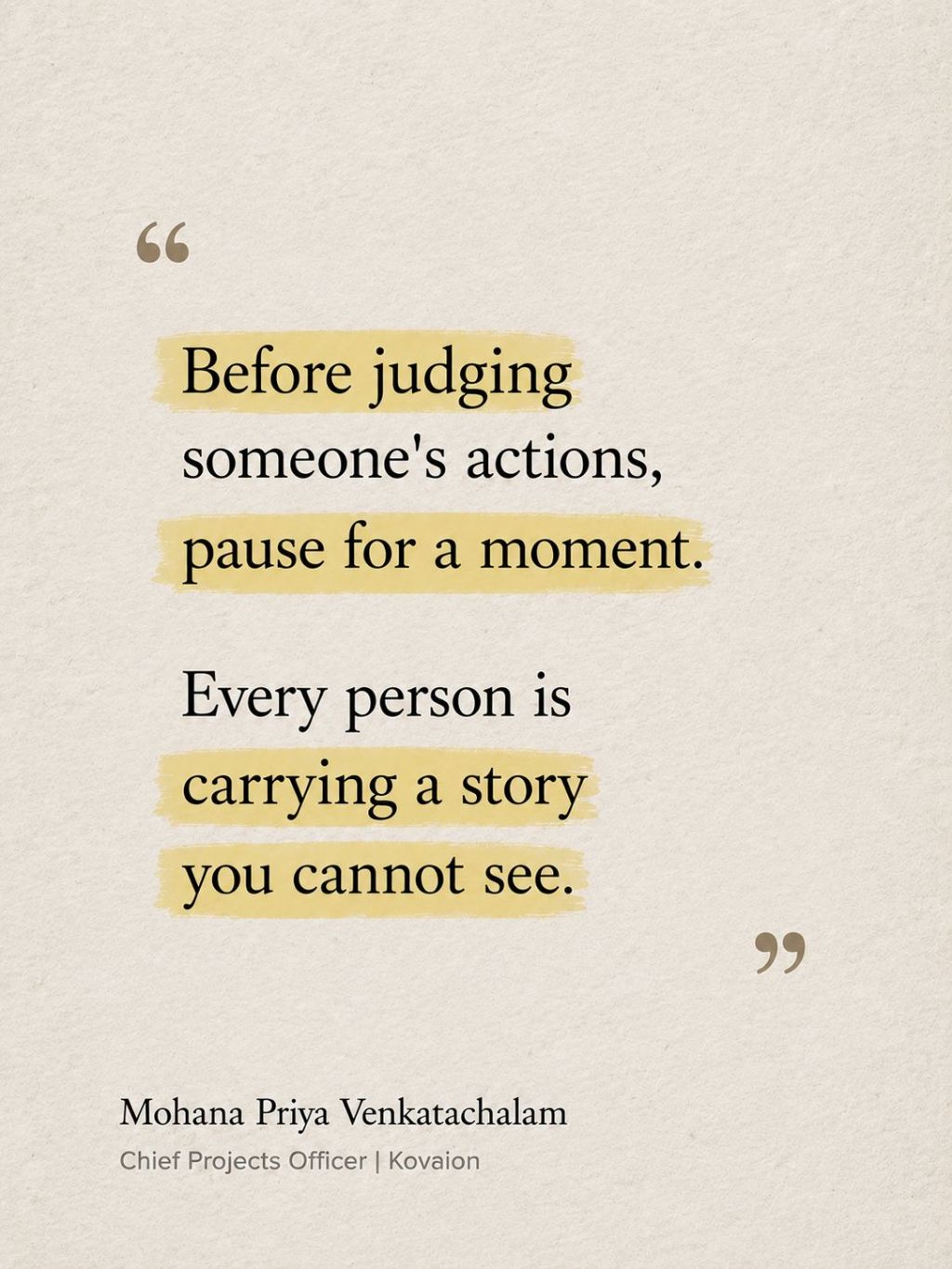 Seek Understanding Before Judgment
